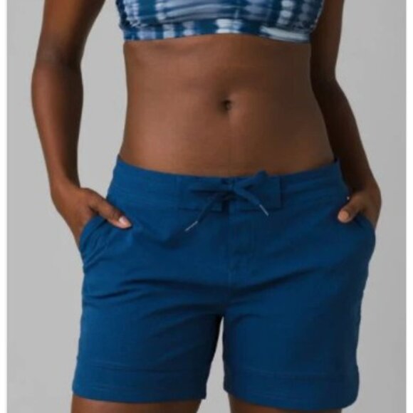Prana Ebelie Short Blue Anchor Sm NWT W31181057 - Picture 3 of 4